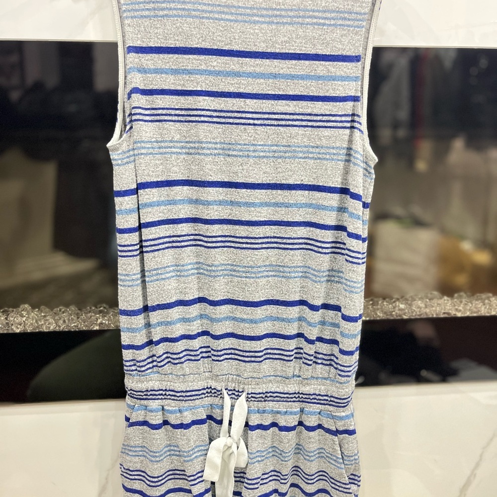 Wilfred Blue and White Striped Bodysuit